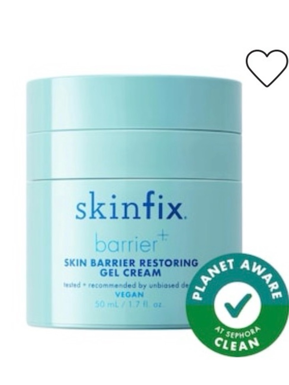 [SKIN] Skinfix Barrier+ Gel Cream Moisturizer Niacinamide Peptides 50ml